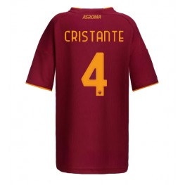 AS Roma Bryan Cristante #4 Thuis tenue Dames 2025-26 Korte Mouw